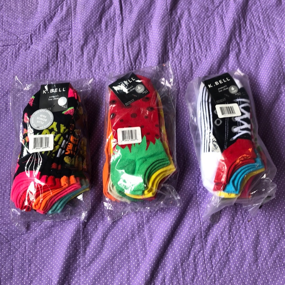 Socks! Days of the Week, Fruit, Sneakers
